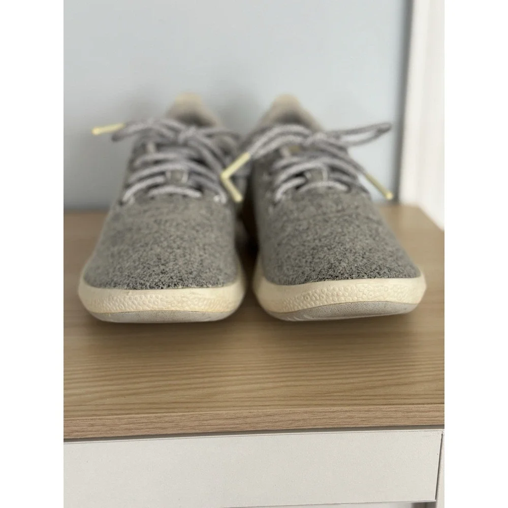 Allbirds Wool Runners Womens 8 Light Gray Casual Walking Running Shoes Sneakers